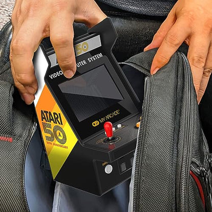 My Arcade Atari Micro Player Pro: 100 Arcade Games, 6.75" Portable Game, Retro Gaming Consoles - style: Atari