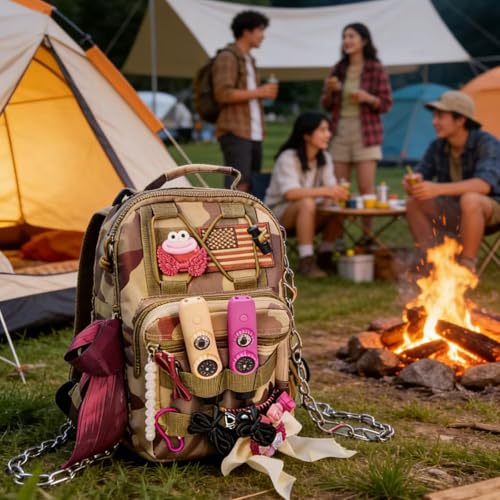 Viriber Tactical Backpack, Waterproof Military Cross-body Molle Sling Shoulder Backpack Chest Bag for Outdoor Every Day Carry CP02 - color: Cp02