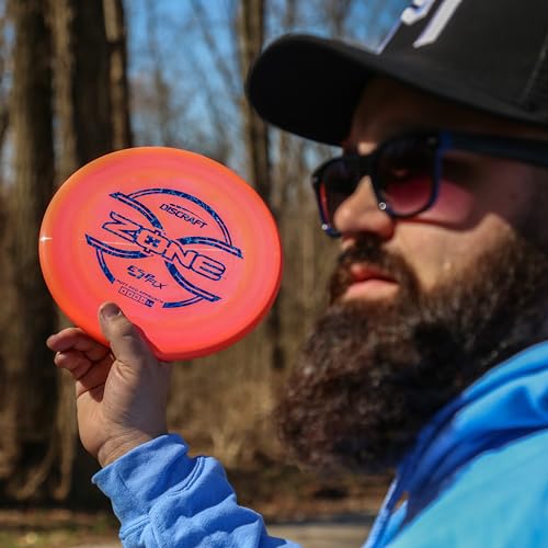 Discraft ESP FLX Winter Overstable Five Pack - Cold Weather Starter Set | Perfect for Men, Women, & Kids | Including Zone, Buzzz, Scorch, Nuke, Raptor