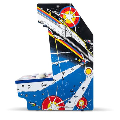 Arcade Classics - Atari Asteroids Counter Series Game Machine, 5 Games, 8" Liquid Crystal Screen - Mini Cabinet, Portable Gaming, Retro, Countertop Console, Basement Decoration, Man Cave - style: Asteroids Counter Series