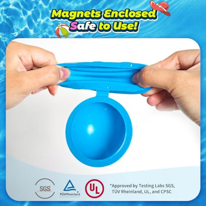Reusable Water Balloons, Water Bombs Splash Ball, Magnetic Water Ball for Outdoor Games, Summer Party(8Pcs) - size: 8 PCS