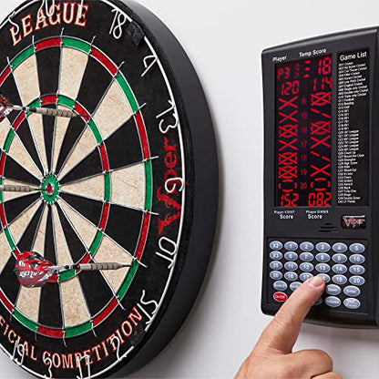 Viper ProScore Digital Dart Scorer Electronic Dartboard Scoreboard for Up to 8 Players, with 40 Game & Viper Laser Throw/Toe Line Marker, Battery Operated