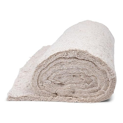 27” Premium Cotton Upholstery Batting Made in USA (3 Yards), Off White - size: 3 yards