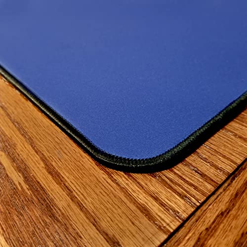 Board Game Playmat [2.5'x4'/Thick Super Cushioned/Stitched Edge/Water Resistant] with Carrying Case - for Tabletop Board Games, Card Games, RPG Games (Small, Blue) - color: Blue, size: Small (2.5'x4')