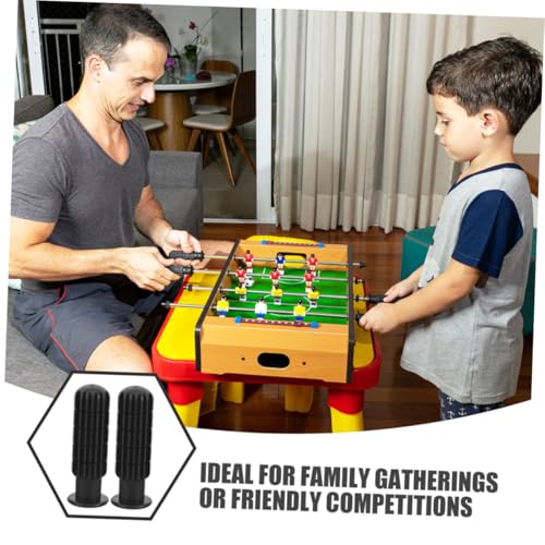 Toyvian 5Pcs Skid Foosball Replacement Handles Ergonomic Foosball Grip Parts for Table Football Machines Sturdy Convenient Grips for Enhanced Gameplay and Group Fun