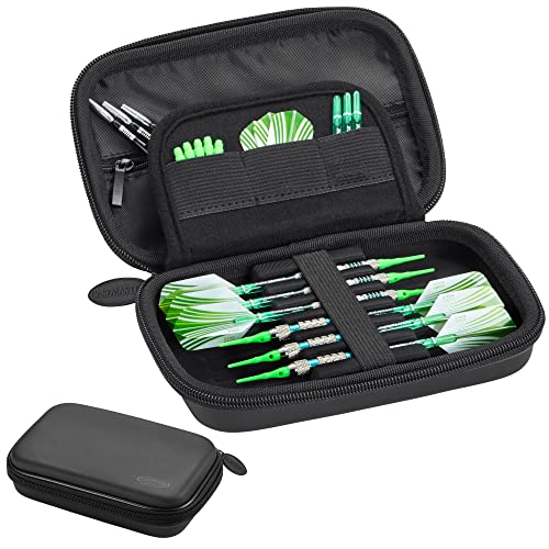 Casemaster Sentinel 6 Dart Case, Black Zipper - color: Black