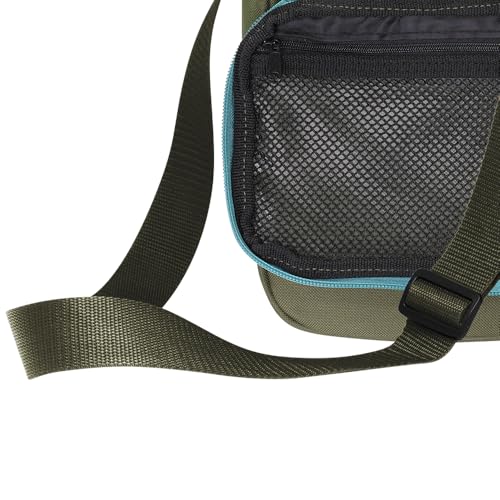 Axiom Discs Cell Disc Golf Starter Bag (Choose Your Favorite Color) - color: Olive/Tropic Blue/Golden Yellow