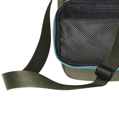 Axiom Discs Cell Disc Golf Starter Bag (Choose Your Favorite Color) - color: Olive/Tropic Blue/Golden Yellow