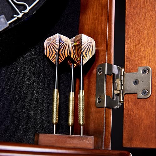 Barrington Chatham Bristle Dartboard, Cabinet Style, Pre-Assembled