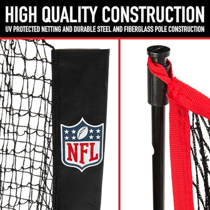 Franklin Sports Football Accuracy Targets- Kicking and Throw Training - 2 in 1 Football Target - 7' x 4' or 8' x 8' - size: 7' X 4'