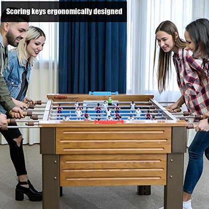 Foosball Score Counter,2pcs Table Football Counter,2pcs/Set Table Football 10 Numbers Scoring Score Counter Indicator Red & Blue