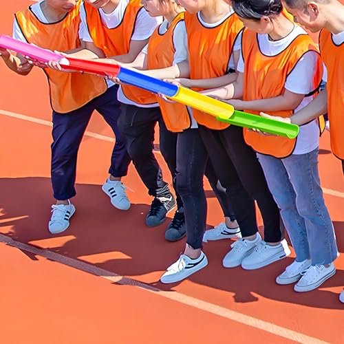 KINDEN Team Building Exercise Activities Pipeline Kit Group Games, Half Pipes Indoor Outdoor Ice Breaker Group Learning Team Work Youth Sports for Kids Teens, Children, Adults Competition Funny Games - size: 1 Pack 15pcs Half Pipes