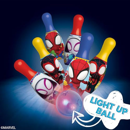 Hedstrom Bumper Bowling - Spidey & Friends - color: Spidey & Friends