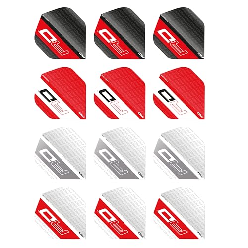 RED DRAGON Hardcore Selection Pack Extra Thick Standard Dart Flights - color: RD