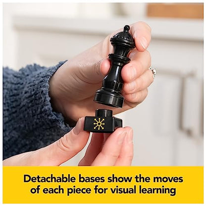 Spin Master Games, Chess Made Simple, Learn to Play Strategy Board Games for Beginners, Chess, 2 Players, for Kids Ages 8 & Up - size: 1, style: Chess Made Simple