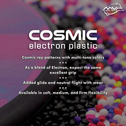 MVP Disc Sports Cosmic Electron Atom Disc Golf Putter (Choose Your Firmness/Colors May Vary) - size: 165-170g, style: Firm