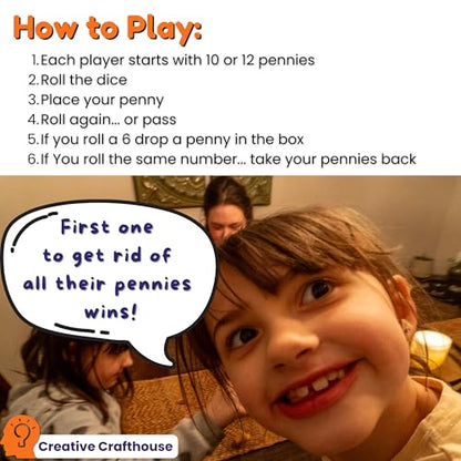 Creative Crafthouse Penny Drop Game Premium Version - The Original - size: Premium