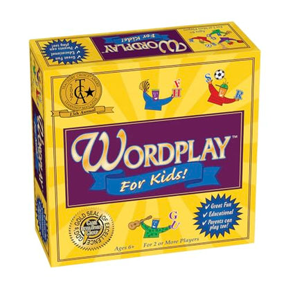 Wordplay for Kids — A Fast-Paced, Award-Winning Game Filled with Fun Word Challenges — Great for the Whole Family, Ages 6 & Up