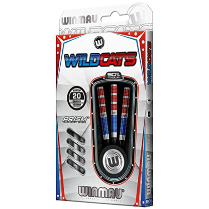 Winmau Darts - Sniper | Wildcats | Blackout - 90% Tungsten Soft Tip Darts - Includes Dart Flights and Shafts - size: 18g Barrel / 20g Full Weight