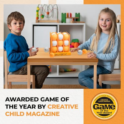 Bounce Battle Marbled Edition Game Set - Fast-Paced Ball Bounce Game, 27 Balls - Ages 8+