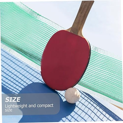 Happyyami Thickened Table Tennis Net for Boys and Girls Portable Indoor/Outdoor Tennis Net Adjustable Height for Backyard Games