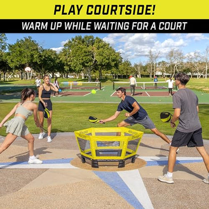 GoSports Pickle 360 Game Set – Pickleball Without a Court – Outdoor Lawn, Beach, and Backyard Paddle Ball Game - style: PRO