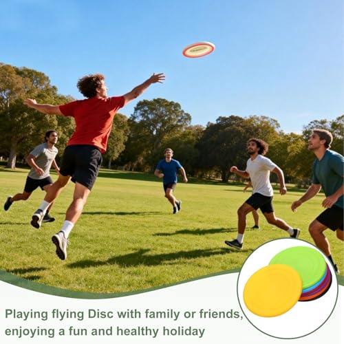 Soft Flying Disc, Sports Flying Discs Outdoor Flying Disc Training Playing-Fitting for(Beach/Backyard/Lawn/Park) - color: Purple