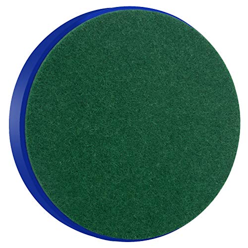 ONE250 Air Hockey Pushers and Red Air Hockey Pucks, Goal Handles Paddles Replacement Accessories for Game Tables (4 Striker, 4 Puck Pack) - color: Blue & Blue