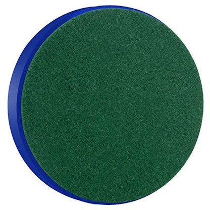 ONE250 Air Hockey Pushers and Red Air Hockey Pucks, Goal Handles Paddles Replacement Accessories for Game Tables (4 Striker, 4 Puck Pack) - color: Blue & Blue