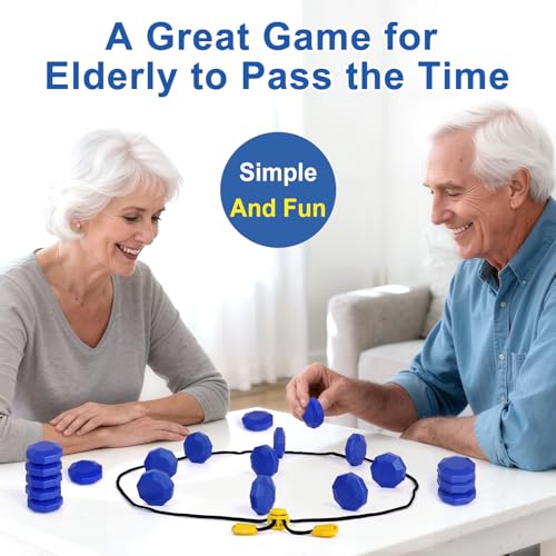 Magnetic Chess Game, Magnet Game with String, Puzzle Strategy Family Games, Party Travel Desktop Game, Kids Gift Education Games