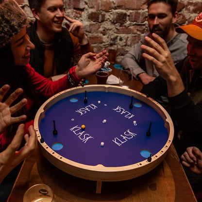 KLASK: The Magnetic Award-Winning Party Game of Skill - for Kids and Adults of All Ages That’s Half Foosball, Half Air Hockey - style: 4 Player