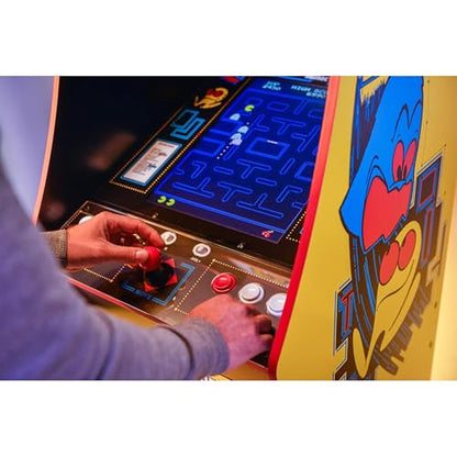 Arcade1Up PAC-Man Deluxe Arcade Machine for Home - 5 Feet Tall - 14 Classic Games