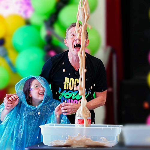 Steve Spangler Science Geyser Tube Experiment, Chemical Reactions Science Experiments for Kids, Amazing Geysers with Soda & Mentos Candy, School, Camp, Homeschool Science Kits, Incl: 1 Tube - style: Geyser Tube