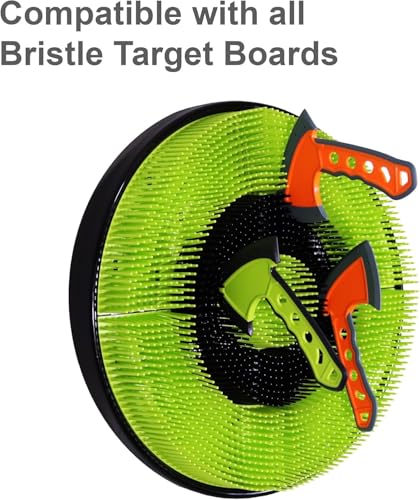 6 Pcs Throwing Accessories Replacement for Bristle Axe Target Board-Soft Tip Darts, Ninja Star and Plastic Throwing Game-Compatible with Most of The Bristle Axe Throwing and Dart Board
