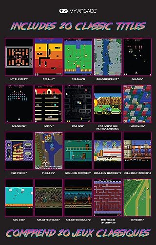 My Arcade Mini Player 10 Inch Arcade Machine Bandai Namco Museum