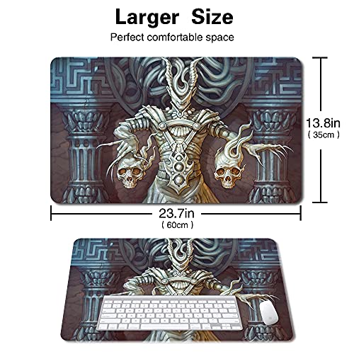 Board Game MTG Playmat Games Size 60X35 cm CCG Compatible for MTG CCG RPG Trading Card Game (ASHIOK, Nightmare Muse) - color: Ashiok, Nightmare Muse