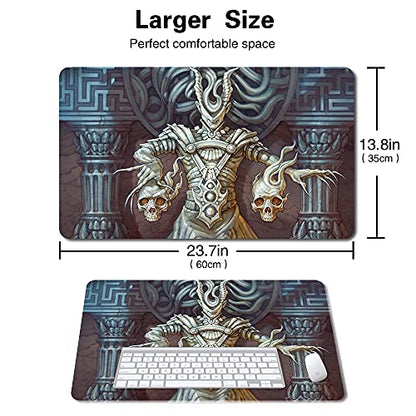 Board Game MTG Playmat Games Size 60X35 cm CCG Compatible for MTG CCG RPG Trading Card Game (ASHIOK, Nightmare Muse) - color: Ashiok, Nightmare Muse