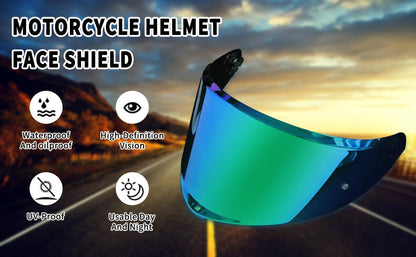 AGV K6 and K6S Visor (Phantom green) - color: Phantom Green