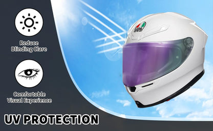 AGV K6 and K6S Visor (Bright purple) - color: Bright Purple