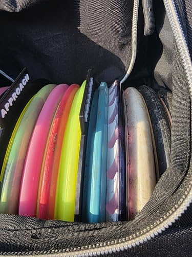 3DAmbitions Disc Golf Bag Dividers - Set of 3 for Drivers, Mid-Ranges & Putters - 3D Printed Disc Golf Accessories - Organization for Disc Golf Bags, Carts, and Storage Units