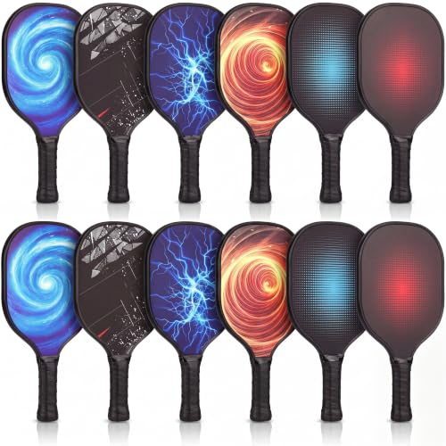 Wood Paddleball Racket Set PE Equipment for Elementary School Paddle Ball Racket with Non Slip Grip Physical Education Class Equipment for Men Women - size: Sky