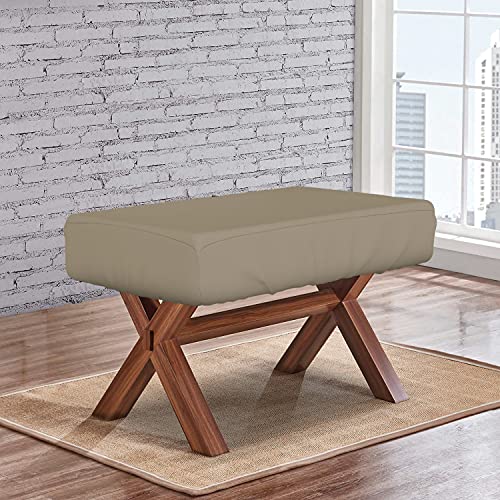 Foosball Table Cover 12 Oz Waterproof - 100% Weather Resistant Outdoor Game Table Cover with Elastic at 4 Sides (56"W x 52"D x 15"H, Beige) - color: Beige, size: 56"W x 52"D x 15"H