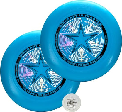 Discraft Ultrastar Ultimate Discs 1 & 2 Packs, Standard Size, for Competitive & Casual Play - color: Cobalt Blue