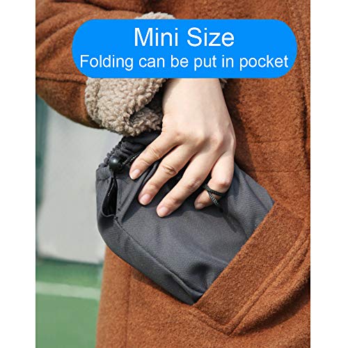 Mini Portable Folding Stool, Camping Fishing Stool for Adults Fishing Hiking Gardening and Beach with Carry Bag, Hold Up to 450lbs(Camouflage) - size: 10.6"D x 10.6"W x 11"H