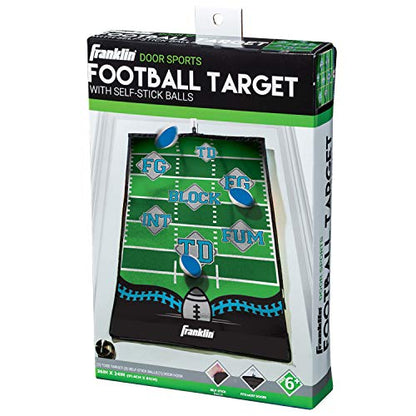 Franklin Sports MLB and NFL Target Toss Game - Kids Over The Door Mini Throwing Game - Perfect Indoor Toy for Kids - style: Football