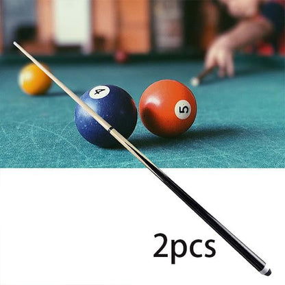2X Small Pool Cue Billiard Rod Training Hard Pool Cue Stick Billiard Stick Adults