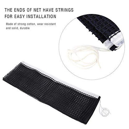 Table Tennis Net, Replacement Training Wear Practicing Accessory Uniform Stitches That are Regular in and Professional for Schools or Leisure Centers