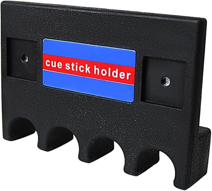 Pool Cue Holder, Cue Rest Cue Stick Holder, 3/4/5-Cue Portable Pool Stick Holder for Table, Weighted Mini - color: 4 Cue