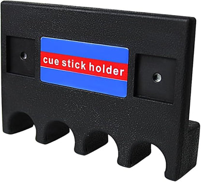 Pool Cue Holder, Cue Rest Cue Stick Holder, 3/4/5-Cue Portable Pool Stick Holder for Table, Weighted Mini - color: 4 Cue