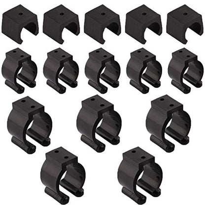 15 Pcs Billiards Snooker Clip Locating Clip Holder,Big/Medium/Small | 3 Sizes,Strong Resilience,Snooker Cue Holder Clips,Pool Cue Clamps,Pool Stick Holder,Fishing Rod Clip